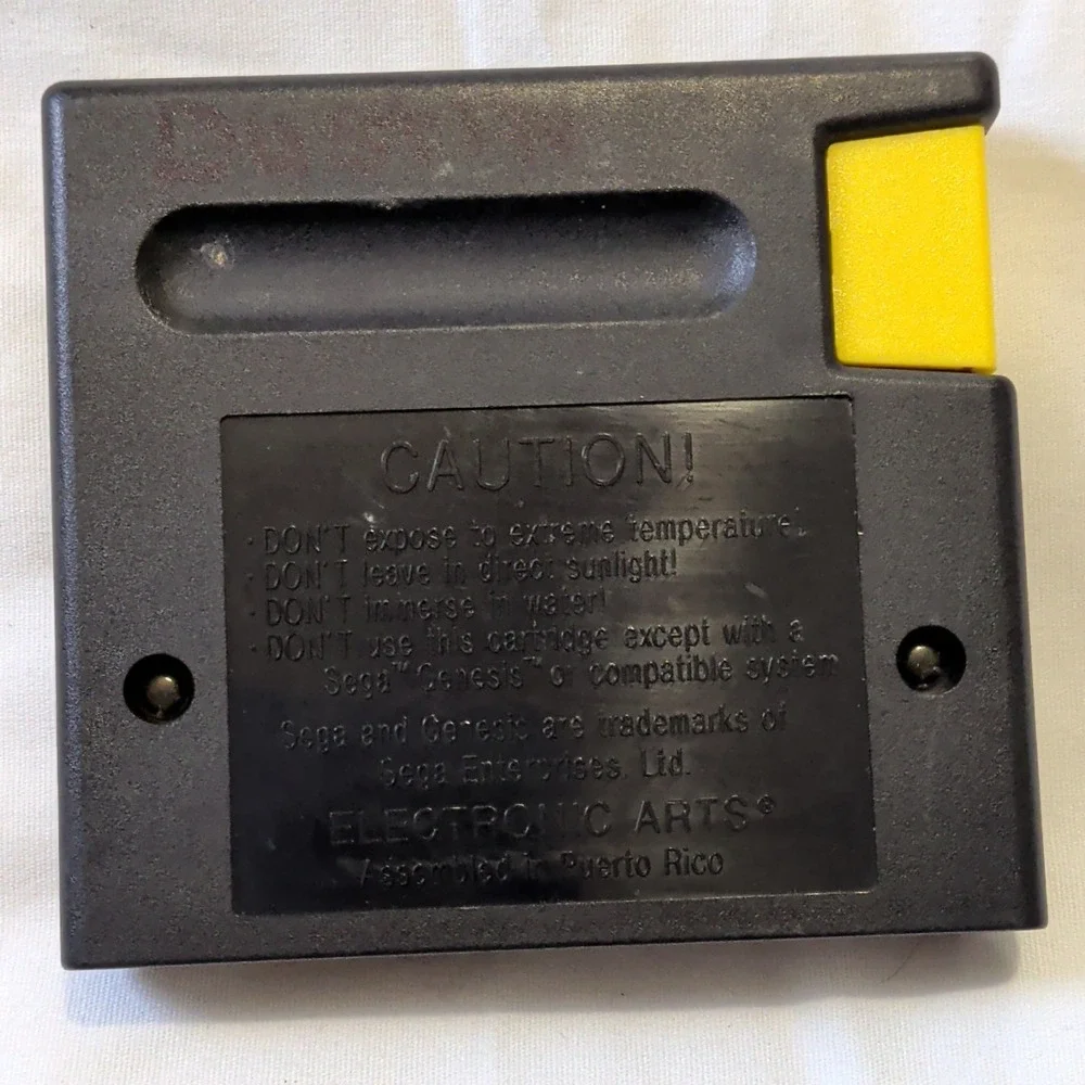 EA Sports NHL 95 Hockey Sports Video Game Cartridge for Sega Genesis Console